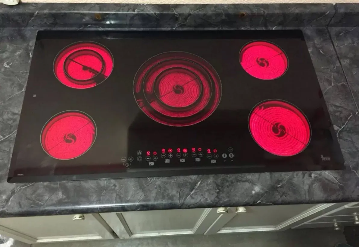 Teka כיריים קרמיות 90 ס"מ תוצרת TEKA דגם TR 951C — תמונה 3